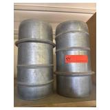 2 6ï¿½ Barb hose fittings