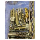 A box full of Assorted Drill Bits of all sizes