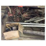 All items under the shelf on the floor bring