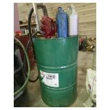 Sinclair 15W-40 55gal & Piston Hand Pump Appears