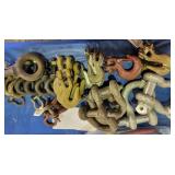 Shackles,  hooks,  lifting eyes