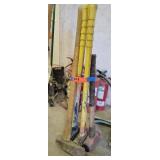 3 Sledge Hammers & 1 Axe