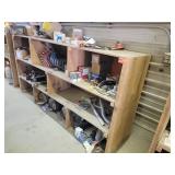 Wooden Shelving Unit 22 1/2" deep x 95 3/4" wide