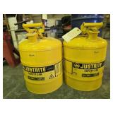 Justrite 5 Gallon Safety Gas Cans