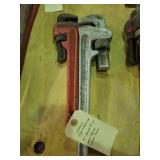 Rigid Pipe wrench 14" & Aluminum Wrench