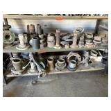 Contents of the two bottom shelves bring boxes