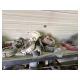 All Valves and contents on the top shelf bring