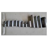 1/2" Drive Sockets. Various sizes.