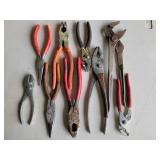 Pliers and Channellocks.