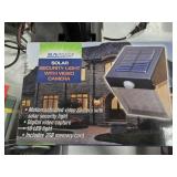 Solar Security Light W/ Video