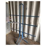 Rope stand and cutter measurer