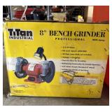 New Titan Industries 8" Bench Grinder