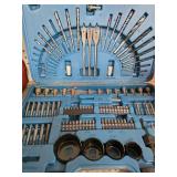 Box of Chisels ,Drill Bits, Other Tools