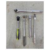 Ratchets. 4 of them are 3/8", and