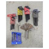 Assortment of Allen Wrenches, Set of Feeler Gauges