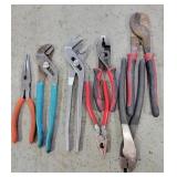 Pliers, 2 Channel Lock Pliers,