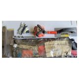 SlimJim set, Corner Clamp, saw blades, trowel,