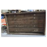 Antique Millrite Toolbox w Tools