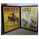 Luke Combs Posters Buckeye Country 14/20, Ashley
