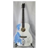 Chris Lane Autographed Guitar
