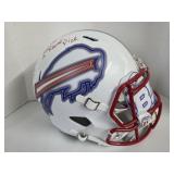 Keon Coleman 2nd Round Pick Signed Helmet TSE
