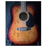 Autographed Guitar-Gary Allen, Trace Adkins & More