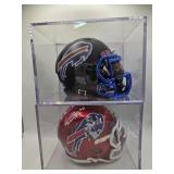 Buffalo Bills Mini Helmets Signed Terrell Bernard