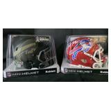 Fred Jackson Signed Mini Helmet & Salute to Servic