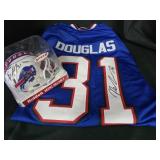 Rasul Douglas Jersey & Mini Helmet- Helmet is TSE