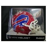 Josh Andreessen Autographed Mini Helmet TSE
