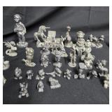 Pewter Glass and Itty Bitty World