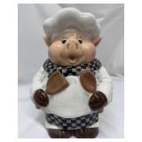Mercuries Chef Pig Cookie Jar