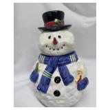 Harry and David Snowman Cookie Jar