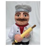 FUN-DAMENTAL Chef Talking Cookie Jar, Battery