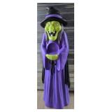 Witch 36" Blow Mold Missing Lantern Unused No