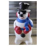 Snowman Blow Mold 30" Unused No Cord Can