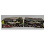 2 Racing Champions NASCAR 1:24 Die Cast Stock