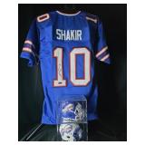 Khalil Shakir Autographed Jersey & Mini Helmets