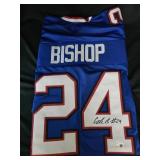 Bishop Autographed Jersey TSE Certified