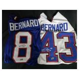 Bernard Jerseys Autographed TSE Certified