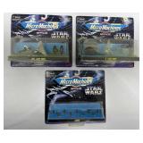 3 Micro Machines Star Wars, VIII Star Wars, X