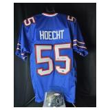 Hoecht Jersey & Mini Helmet Autographed TSE