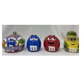 4 Galerie M&M Cookie Jars