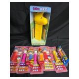 Peanuts Pez Large Pez Couple on cards and a