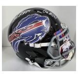 Cole Bishop Signed Helmet TSE Certified Full Size