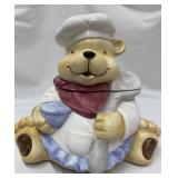 Sunshine Co. Chef Bear Cookie Jar, Ceramic