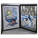 Luke Combs Concert Posters Framed