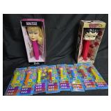 Misc. Pez large Barbie & Betty Boop
