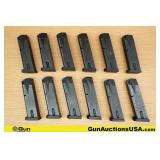 Beretta .40 S&W Magazines. Very Good. Twelve Metal