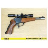 THOMPSON CENTER .22 LR Pistol. Very Good. 10" Barr